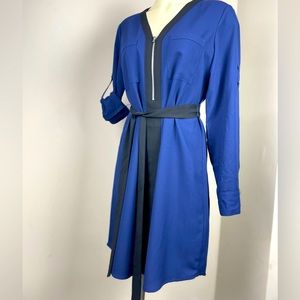 Express Navy & Black Dress Size Small
